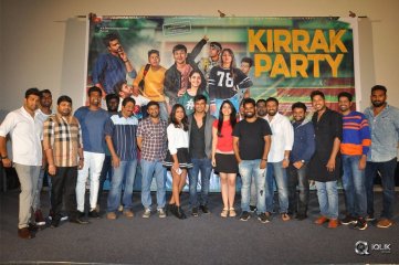 Kirrak Party Movie Teaser Launch Photos